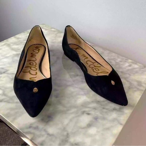 Sam Edelman Shoes - Sam Edelman Rosalie Flat, Dark Navy Suede - 8M